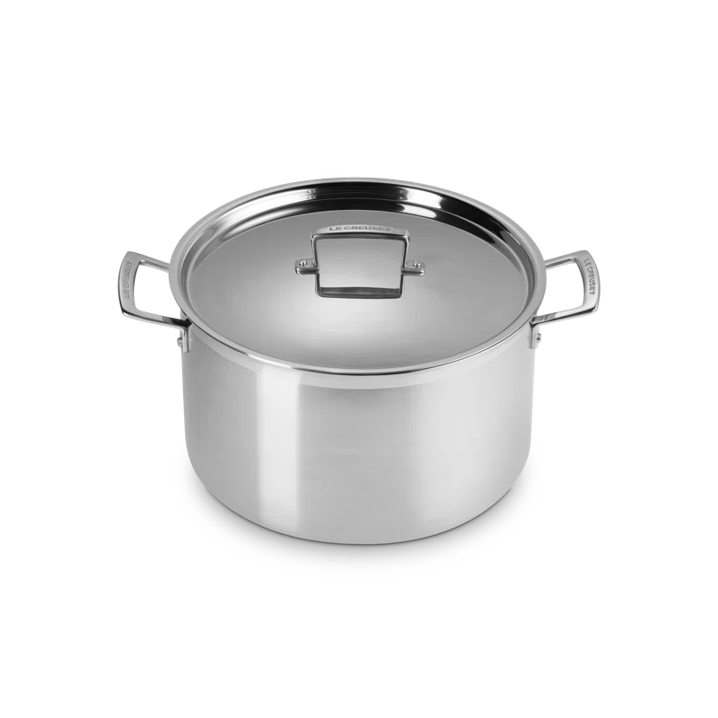 Le Creuset ® Classic Stainless Steel 10-Qt. Stockpot with Lid