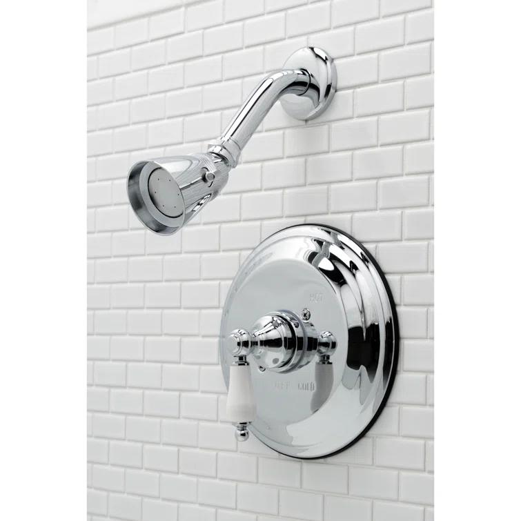 Kingston Brass Kingston Brass Restoration Single-Handle Pressure Balanced Shower Faucet KB3631PLSO