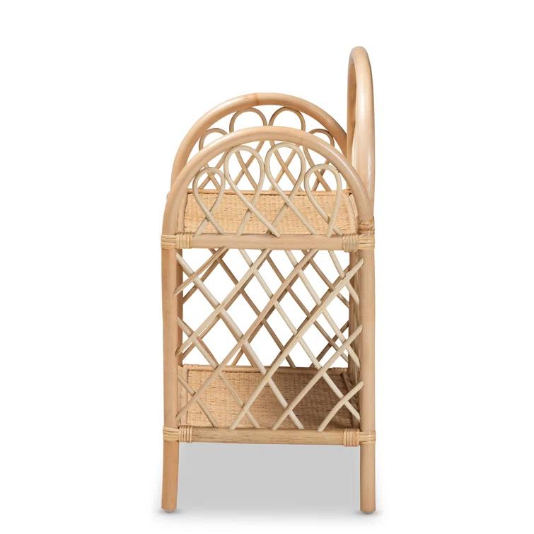 Bayou Breeze 29.7'' Tall Rattan End Table