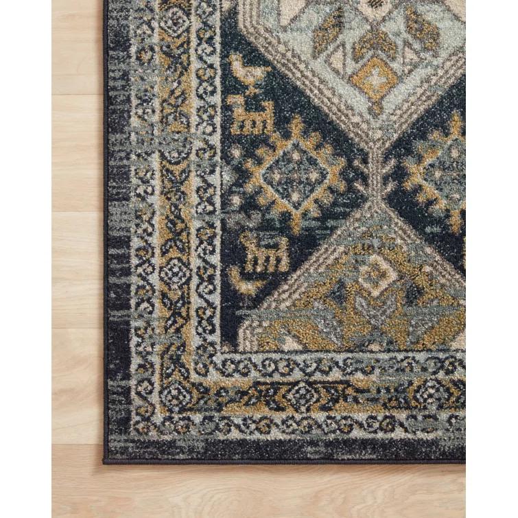 Kelly Clarkson Home Annabella Southwestern Blue Area Rug