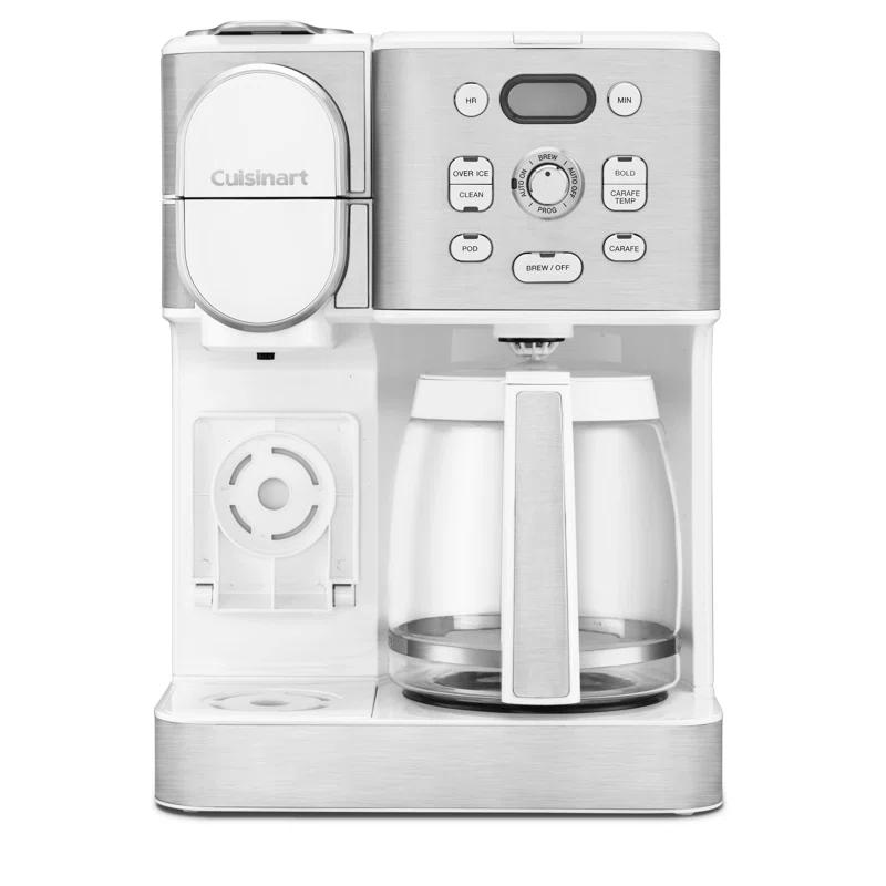 Cuisinart ® Coffee Center ® White 12-Cup Coffee Maker and Single Brewer