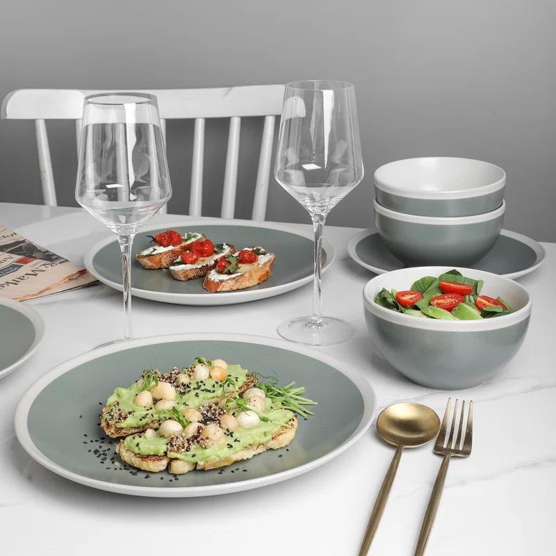 Stone Lain Stone Lain Serenity 32-Piece Dinnerware Set Stoneware