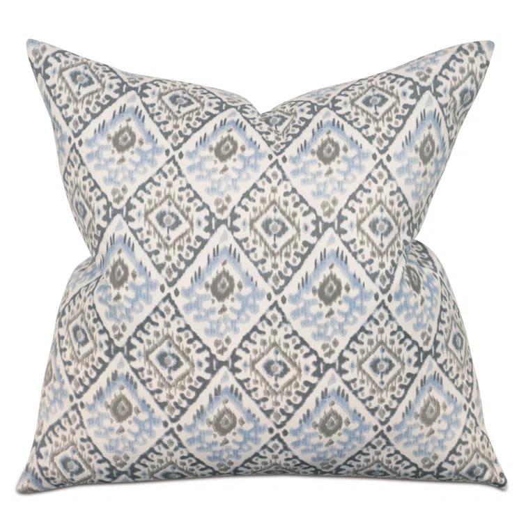 Thom Filicia Home Collection by Eastern Accents Ikat Cotton Throw Pillow