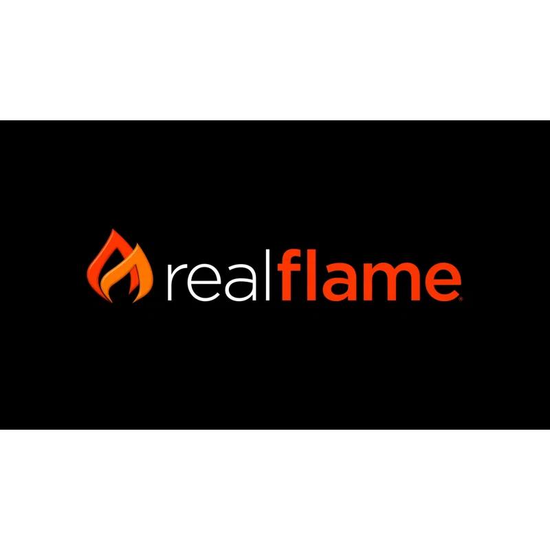 Ventura Rectangle Chat Height Gas Fire Table by Real Flame