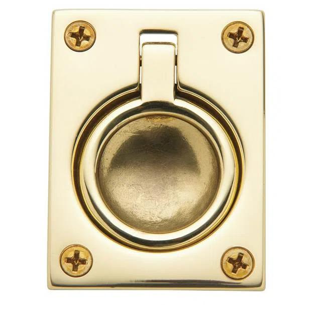 Baldwin Flush Center Ring Pull