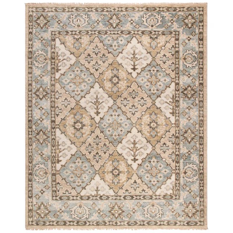 Safavieh Samarkand Hand Knotted Wool Geometric Rug