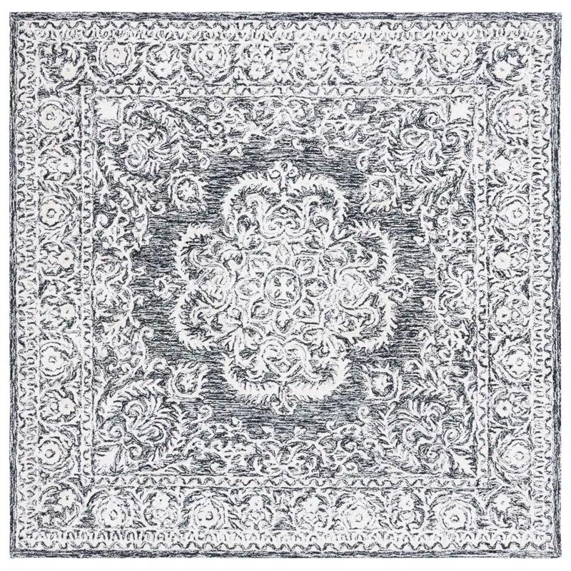 Charlton Home® Bathsheeb Hand Tufted 60% Wool, 20% Bamboo Silk, 20% Cotton With Cotton Backing Oriental Rug
