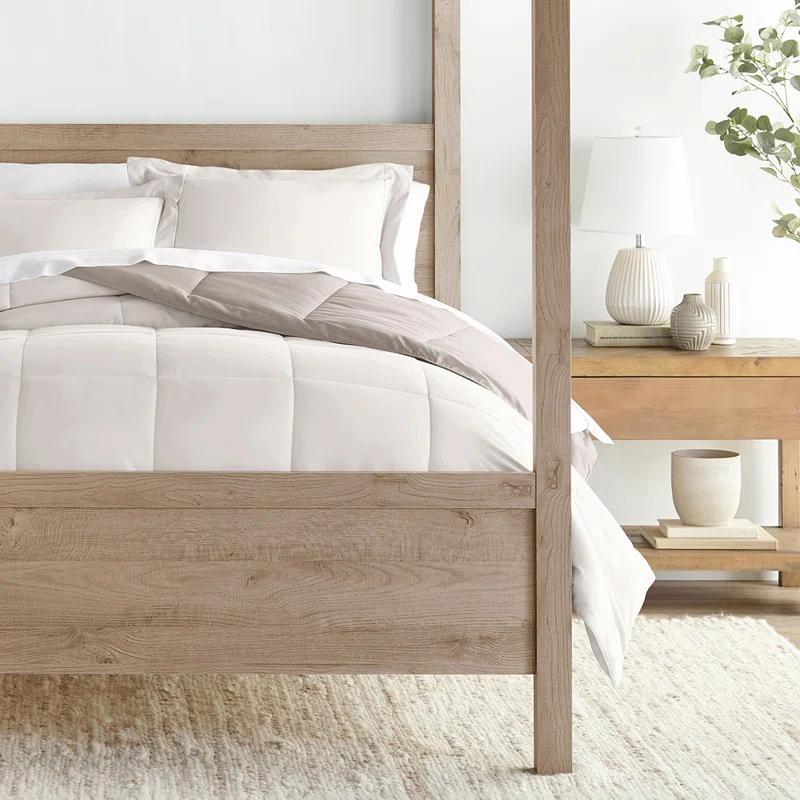 Becky Cameron Reversible Down-Alternative Comforter Bedding Set
