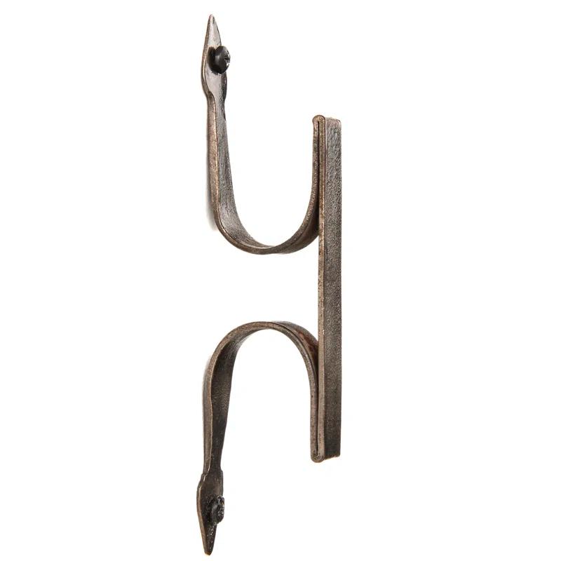 Artesano Iron Works Hand Forged 6.25"  Wrought Iron Cabinet Door Handle