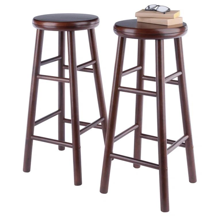 Winsome Shelby 2-pc Swivel Seat Counter & Bar Stool | Wayfair