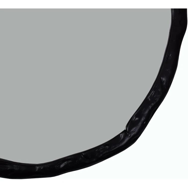 Rogelio Oval Mirror - Black