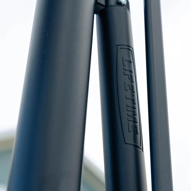 Lifetime Height Adjustable Outdoor 52" Steel Portable Full-Size Basketball Hop