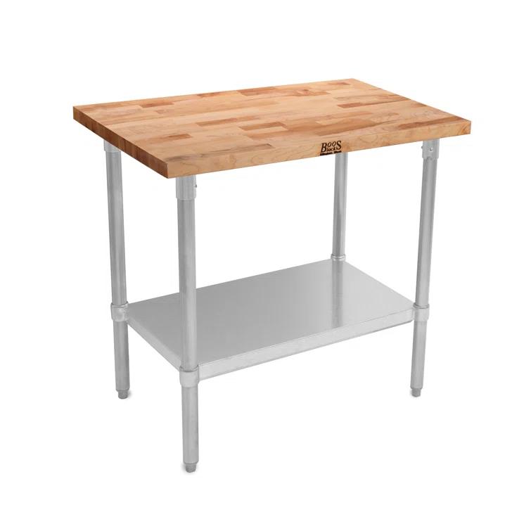 John Boos & Co Wood Top Workbench