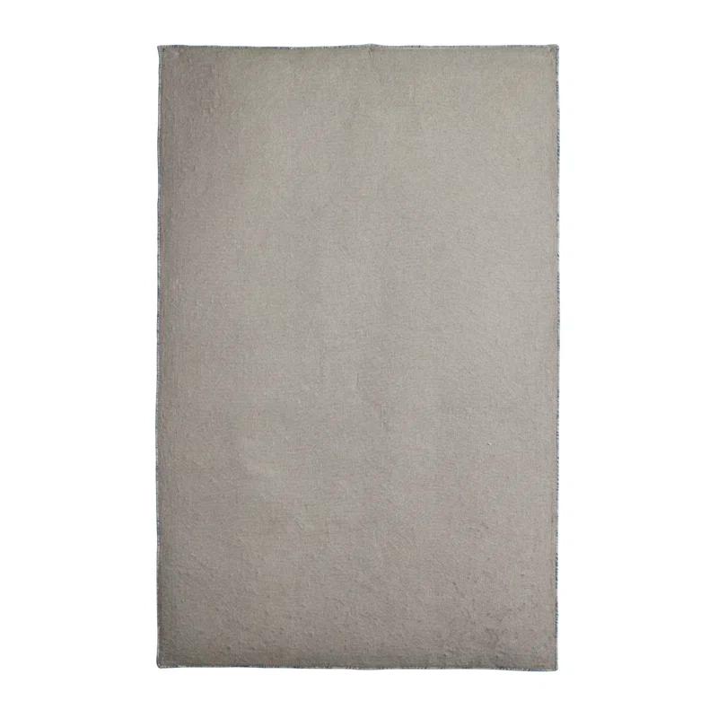Rowe Handmade Tufted Ivory/Blue Rug