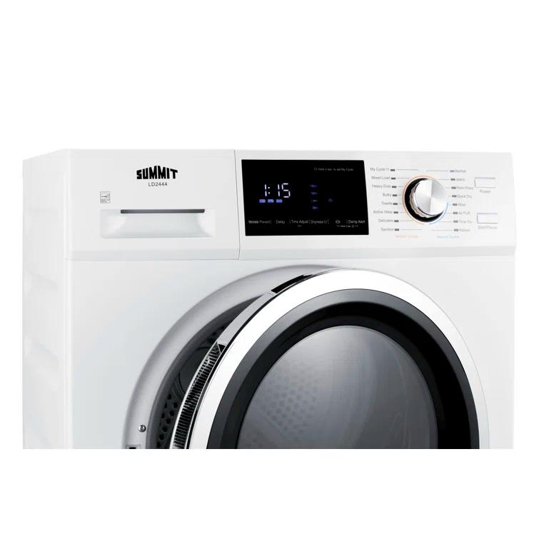 Summit Appliance Summit Appliance 4.4 Cubic Feet Ventless Electric Stackable Dryer LD2444