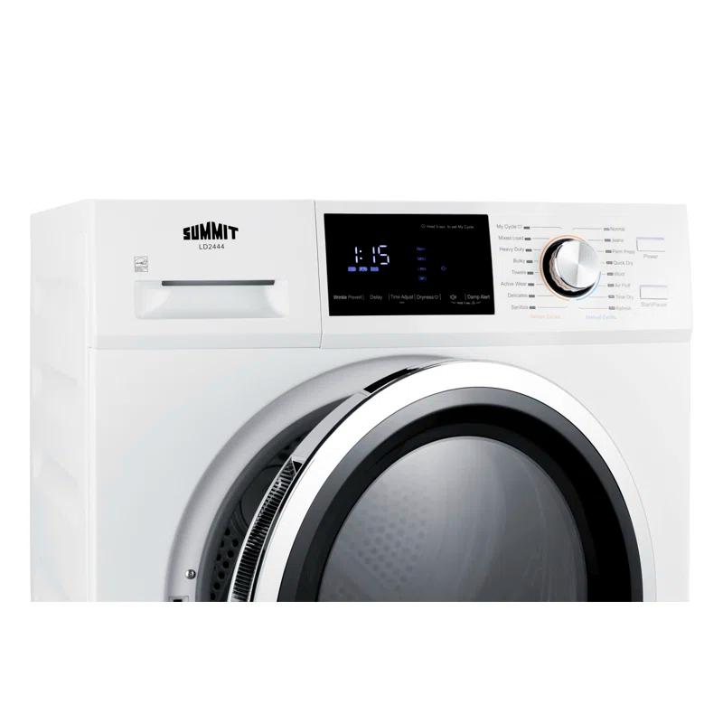Summit Appliance Summit Appliance 4.4 Cubic Feet Ventless Electric Stackable Dryer LD2444