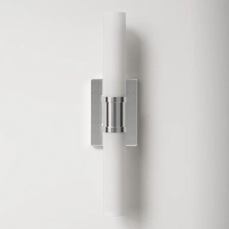 Evelien 2 Light Frosted Dimmable Vanity Light