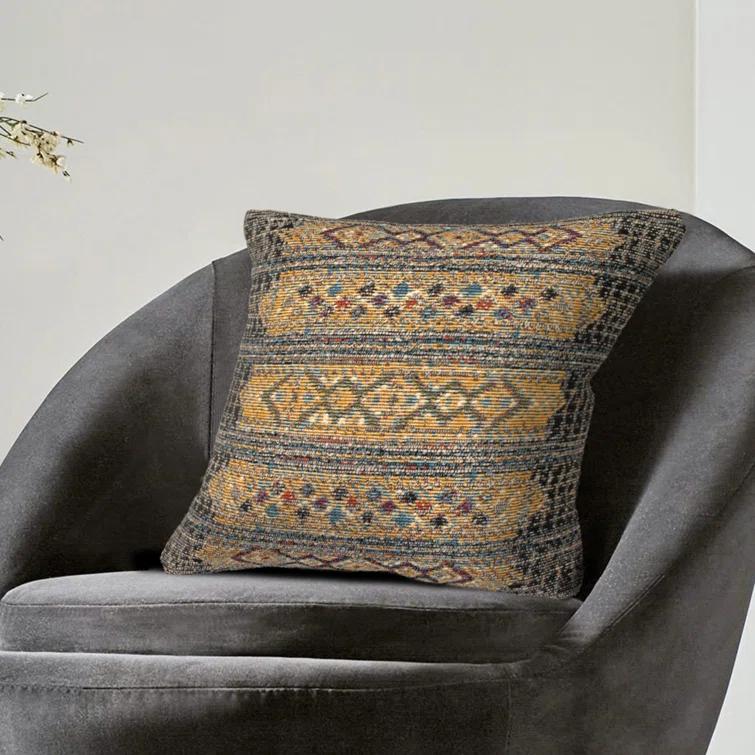 Liora Manne Geometric Indoor/Outdoor Throw Pillow