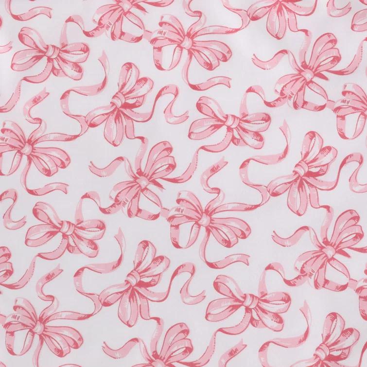 Betsey Johnson Betsey Johnson Ballet Bows Pink Reversible Duvet Cover Set