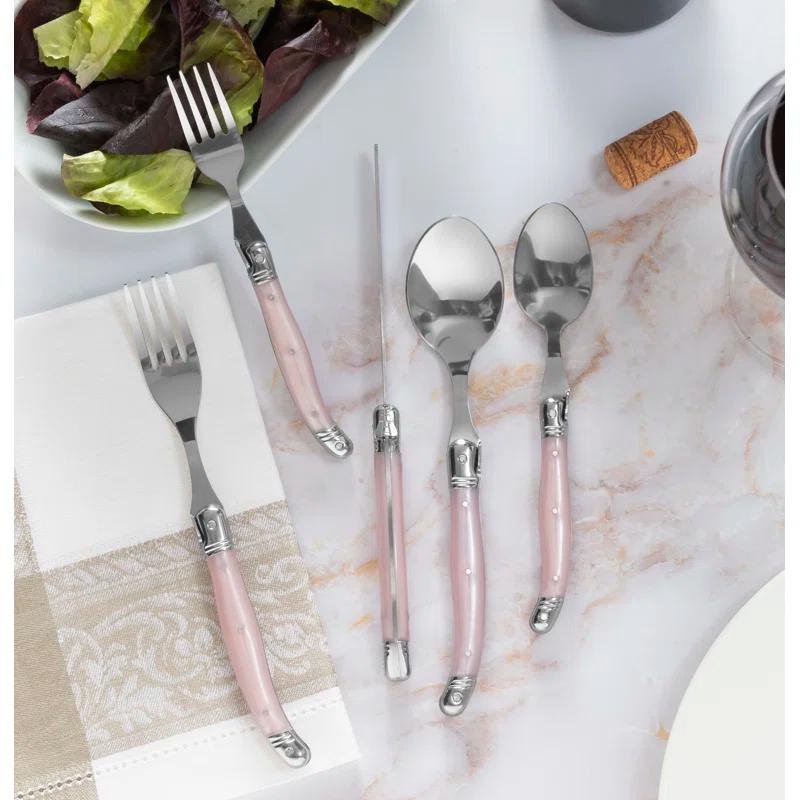 French Home French Home Laguiole 20 Piece Stainless Steel Flatware Set, Service for 4 (Set of 20)