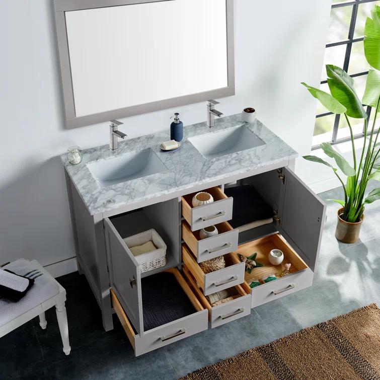 Eviva London 48" Double Bathroom Vanity