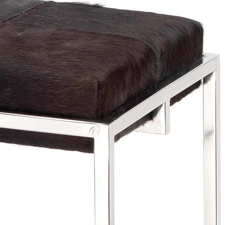 Shelby Upholstered Counter Stool with Metal Frame