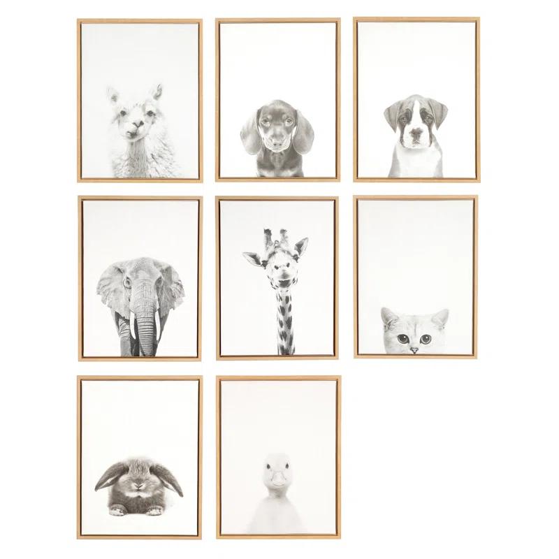 " Giraffe Portrait " by Simon Te