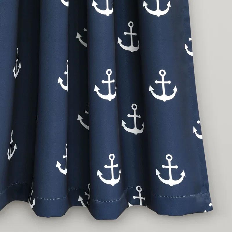 Anchor Polyester Room Darkening Curtain Pair (Set of 2)