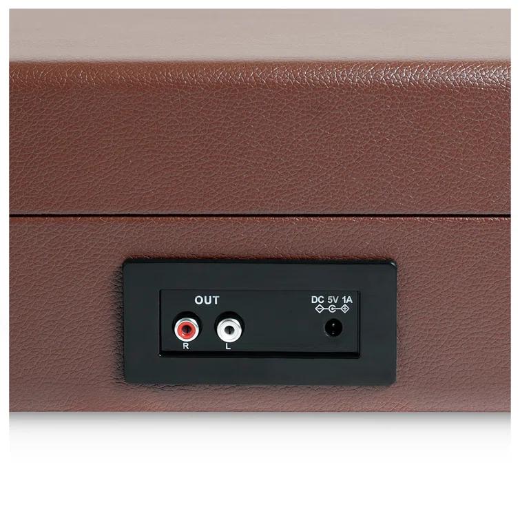 Victrola 3 - Speed Turntable Decorative Record Player with Bluetooth