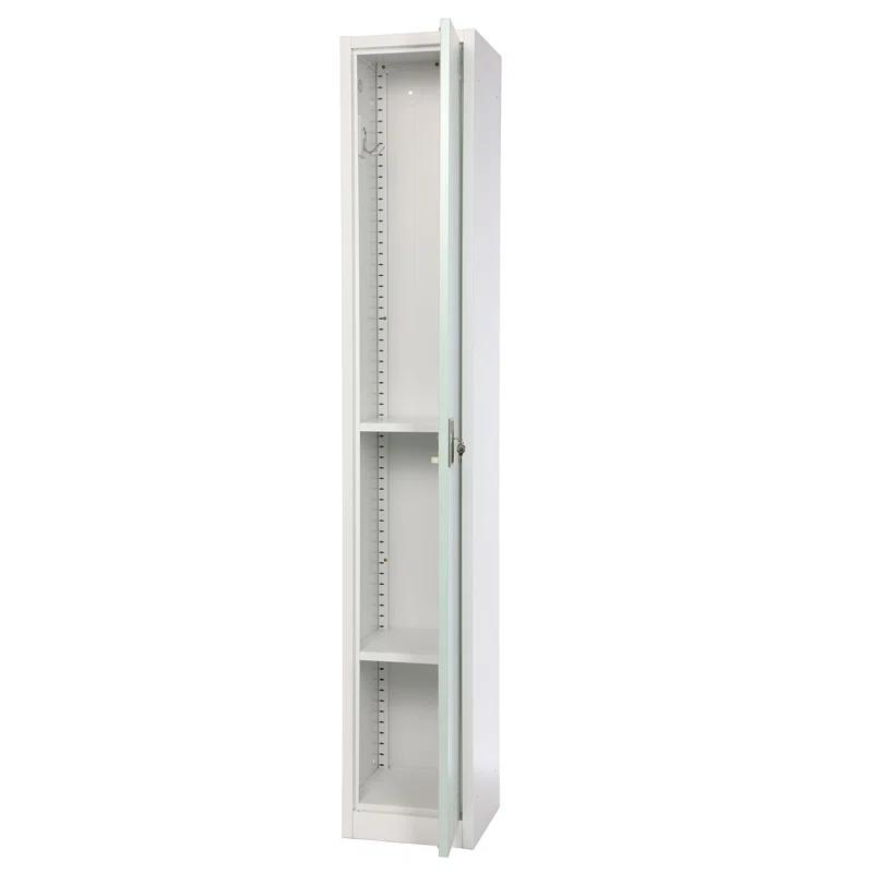 AdirOffice 12'' Wide Steel 1-Tier School and Gym Locker