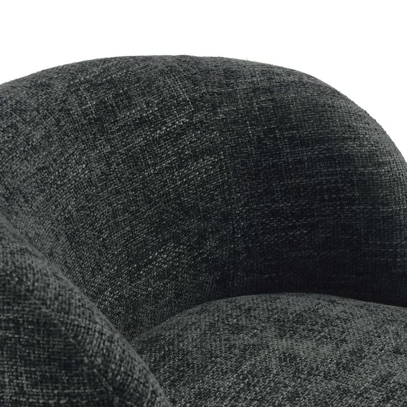 Modway Vesta Chenille Fabric Upholstered Swivel Chair