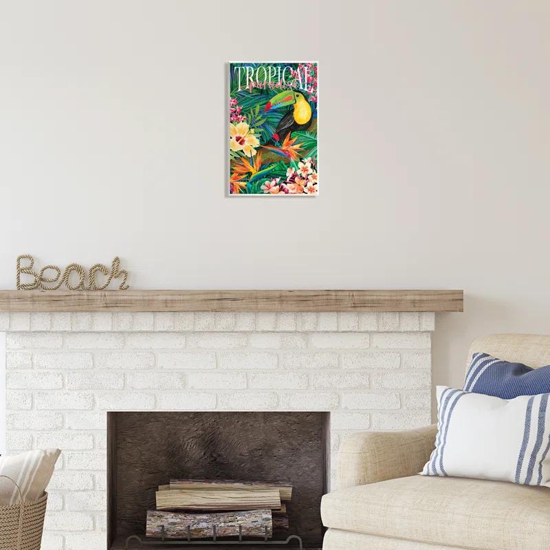 Stupell Industries " Tropical Paradise Toucan "