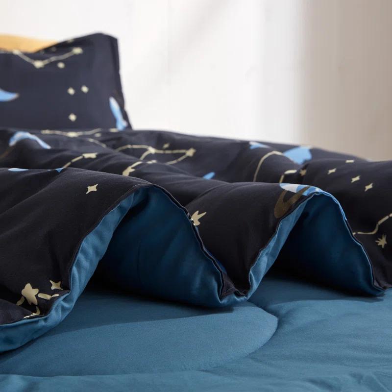 Sleep Zone Galaxy Bedding Set