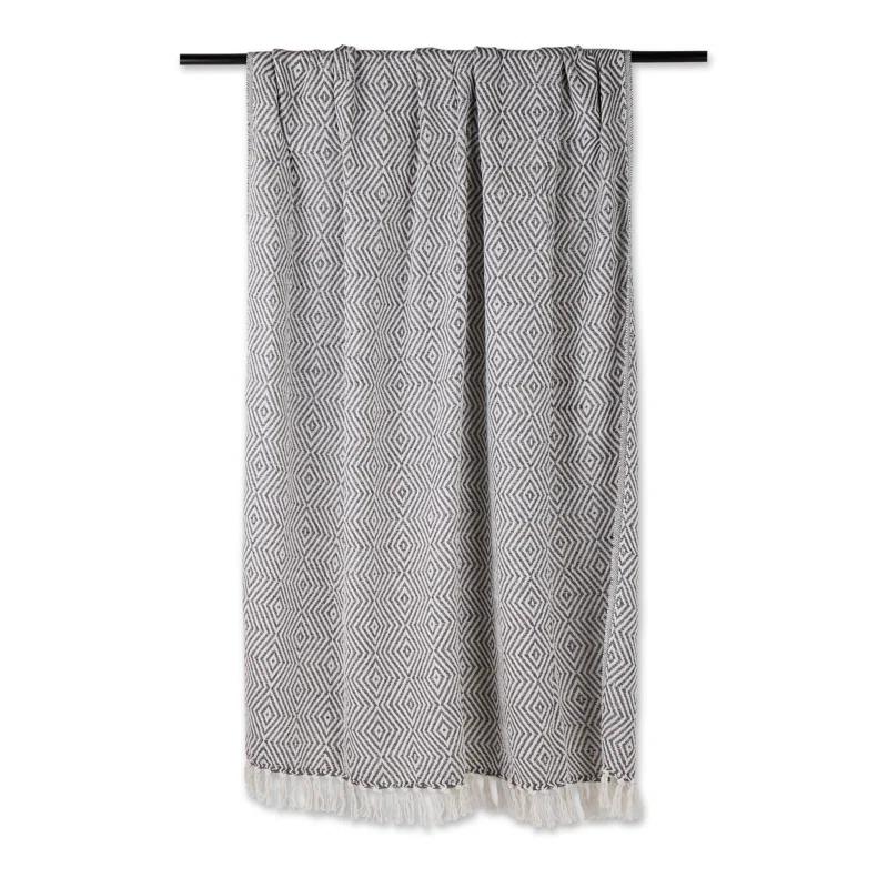 Design Imports Hand Woven Throw Blanket