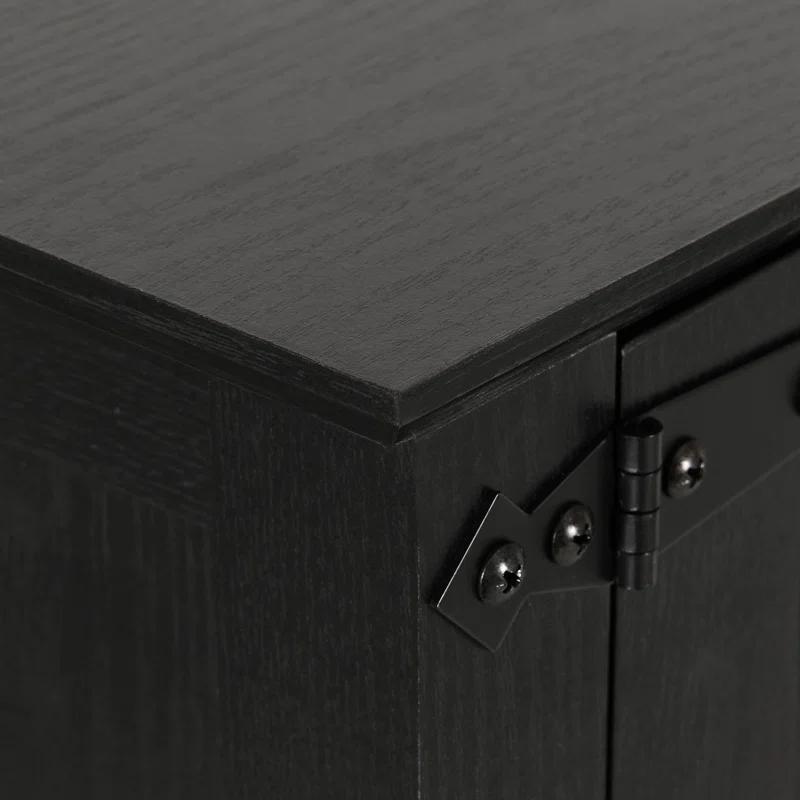 Gracie Oaks Gracie Oaks 64.5'' H Farmhouse Kitchen Pantry Cabinet With Drawers & Adjustable Shelves