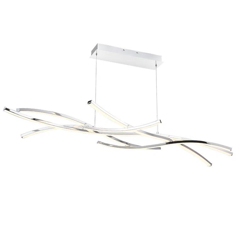 dweLED Divergence 9 - Light Dimmable LED Geometric Chandelier