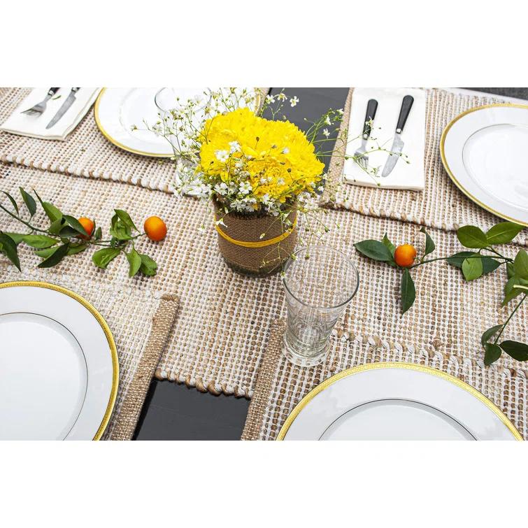 Highland Dunes Pearsall Gingham Table Runner