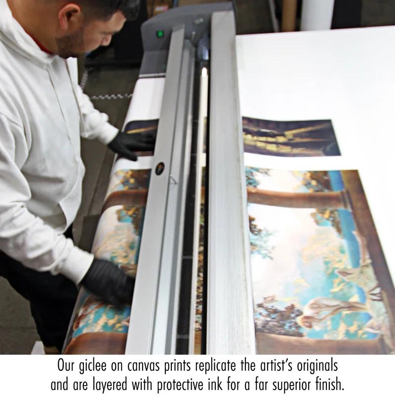 Design Toscano " In A Rose Garden " by Lawrence Alma-Tadema