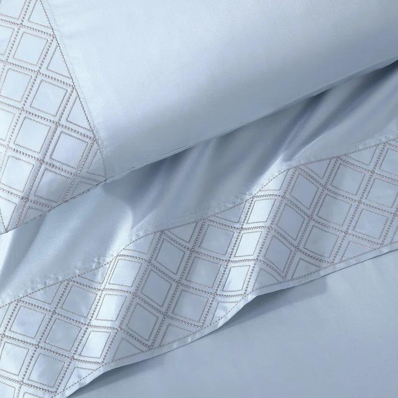 California King Charcoal Egyptian Cotton Sheet Set