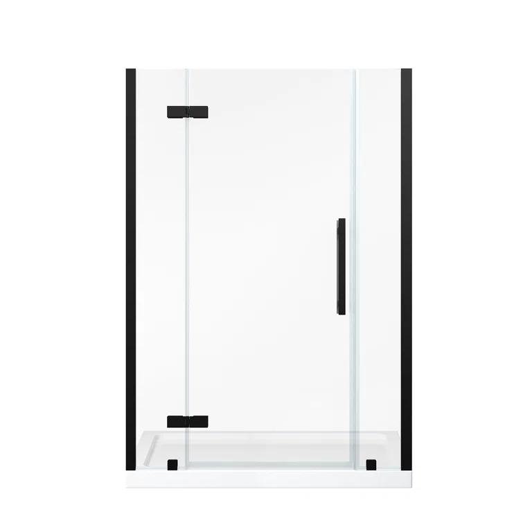 Ove Decors Endless Tampa 47" W x 72" H Alcove Frameless Shower Kit, Door, 2 Panel, Base TA1330420
