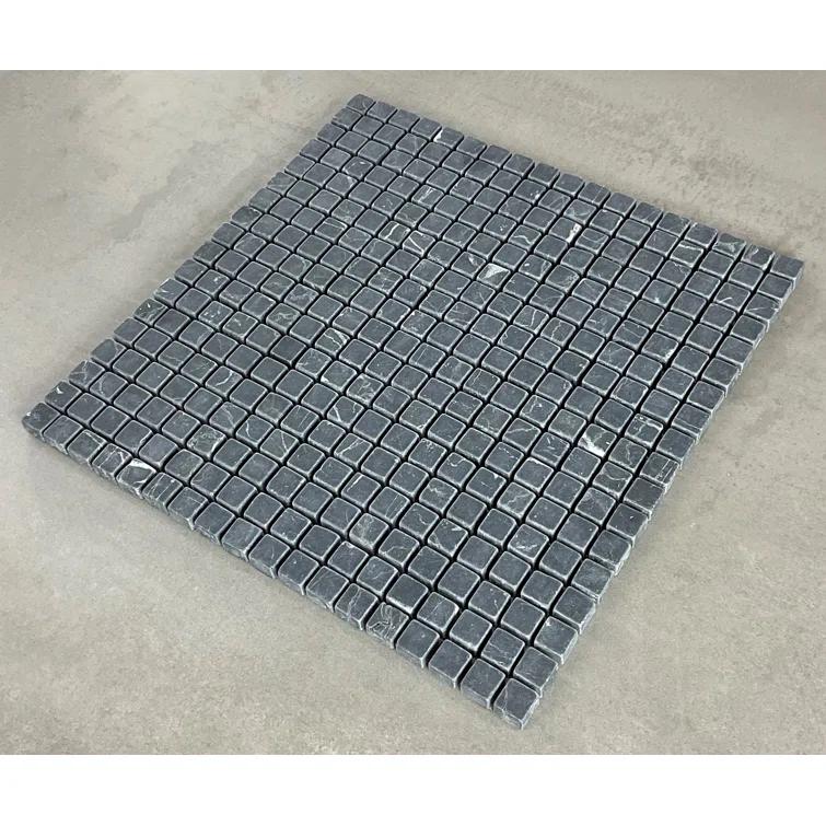 ES Stone 0.625" x 0.625" Natural Stone Grid Mosaic Wall & Floor Tile & Reviews | Perigold