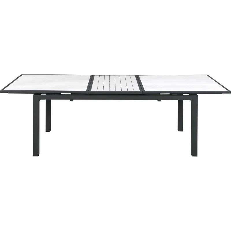 Wade Logan® Noonan Extendable Rectangular Outdoor Dining Table