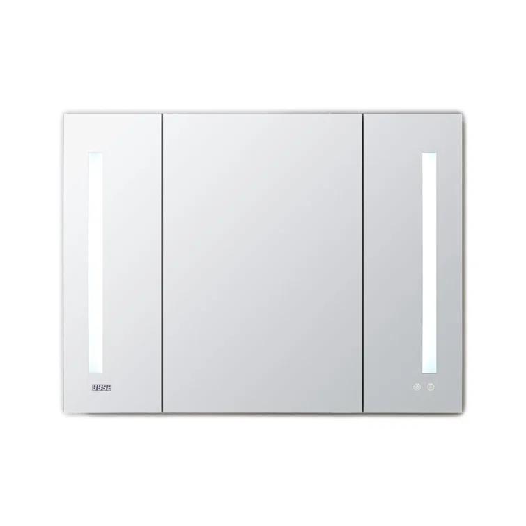 AQUADOM AQUADOM Signature Royale 36" W x 30" H x 5" D LED Medicine Cabinet, Defogger, LED 3X Makeup Mirror, Electrical Outlets