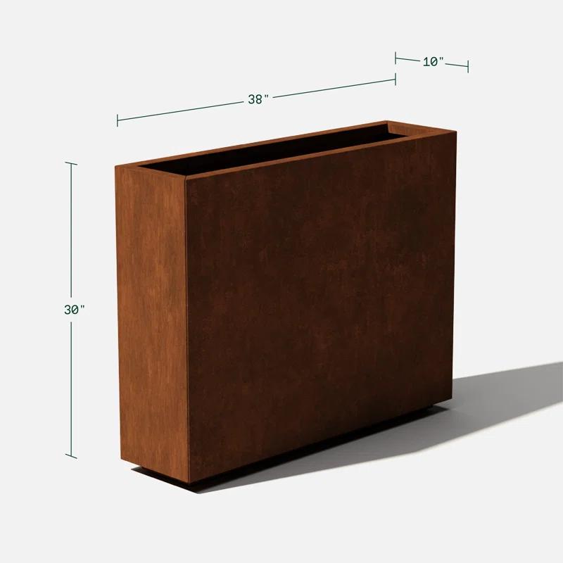 Corten Steel Series Span Planter