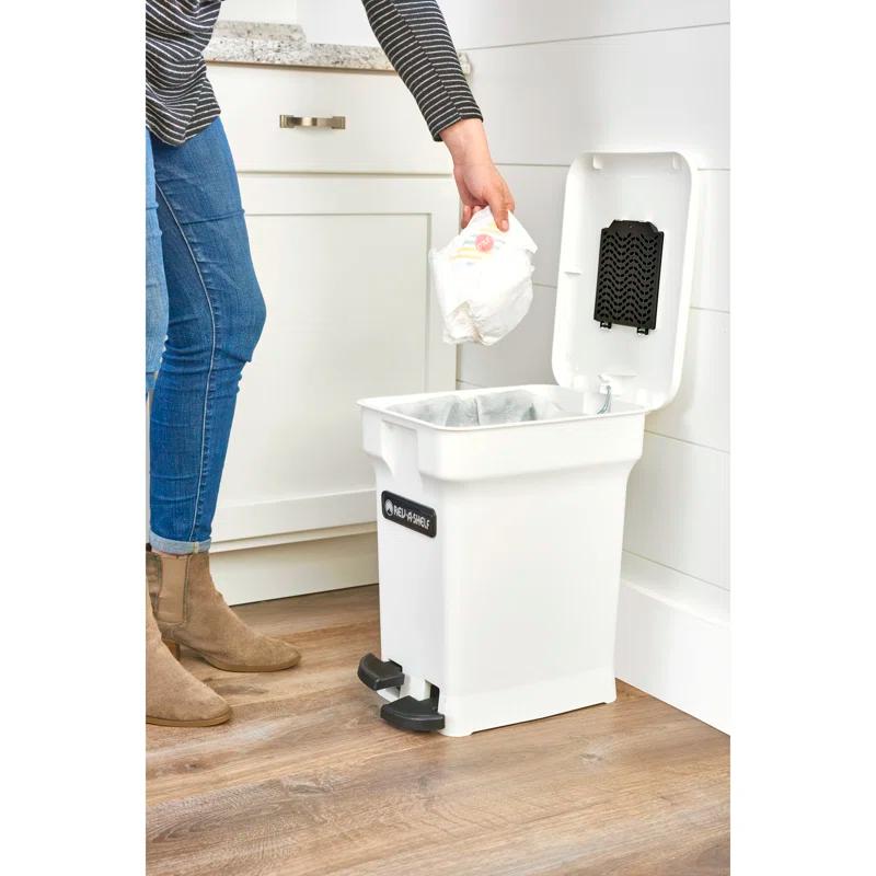 Rev-A-Shelf Wood Top Mount Pullout Trash/Waste And Compost Container