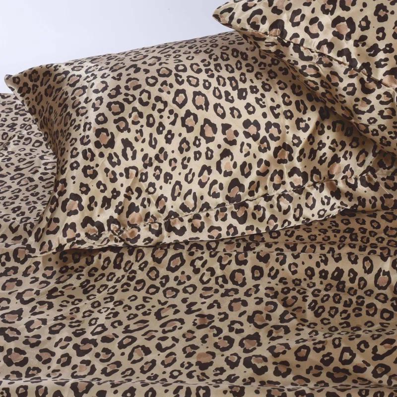 Seduction Martex Elegance Satin Silk Sheet Set Hotel Quality - Super Soft & Breathable Good For Hair And Skin