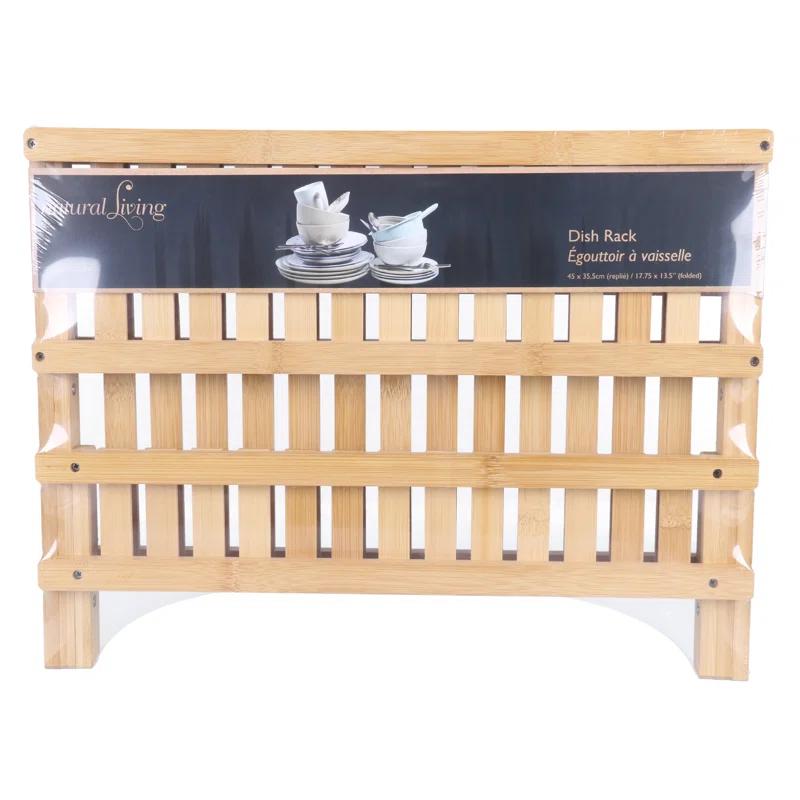 BIA Cordon Bleu Danesco Bamboo Collapsible Dish Rack