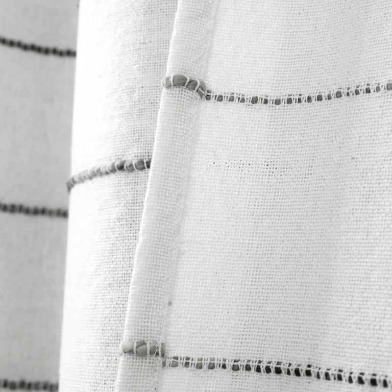Lush Decor Reyna Semi Sheer Curtain Pair (Set of 2)