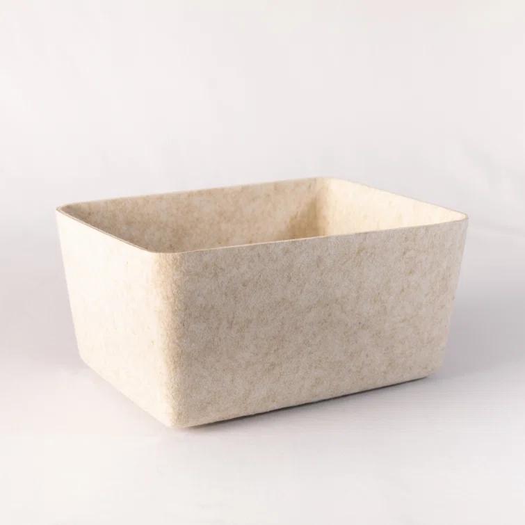 SortJoy Wide Stone Sculpted Storage Bin