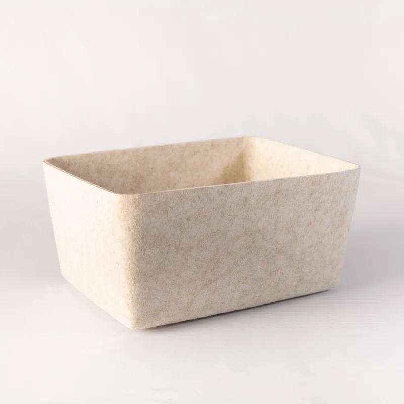 SortJoy Wide Stone Sculpted Storage Bin